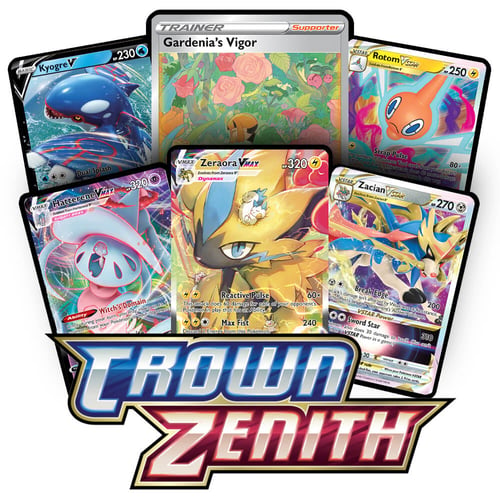 Crown Zenith - Pokémon TCG Live Codes