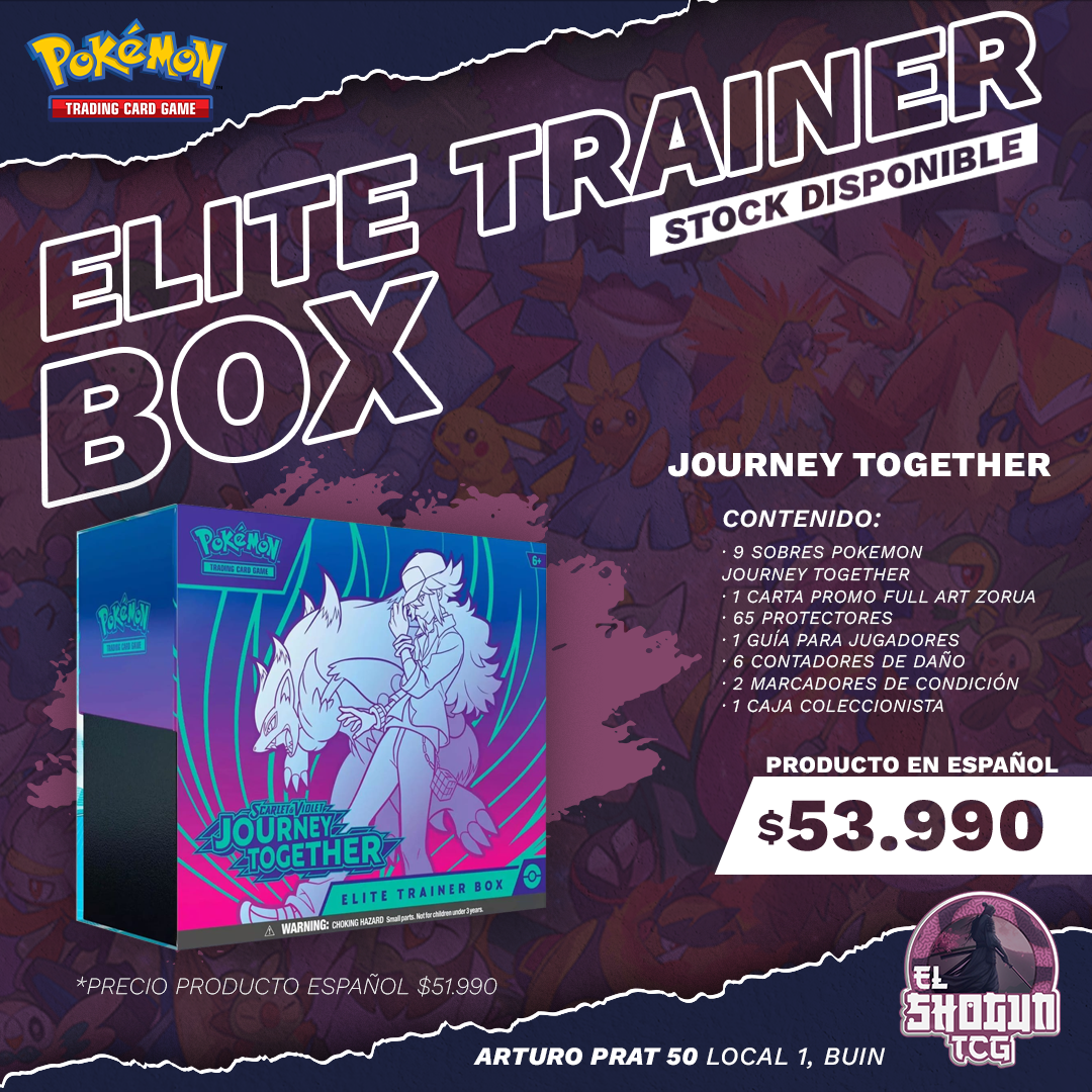 Elite Trainer Box Aventuras Compartidas