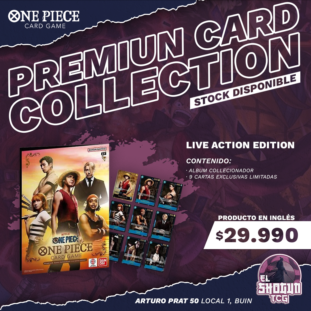 One Piece CG: Premium Card Collection Live Action Edition Set