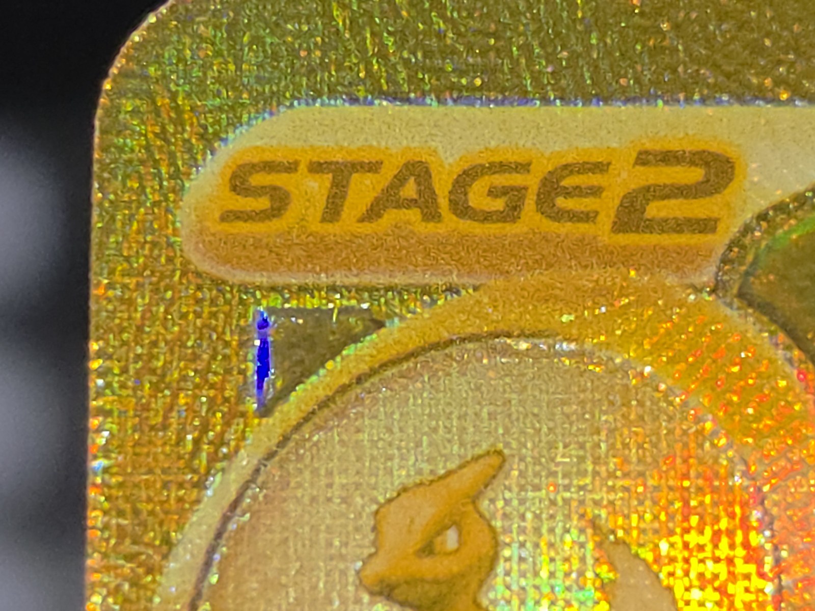 Top-left corner, front.
