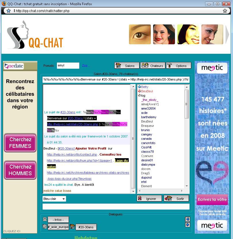 Tchat Gratuit France