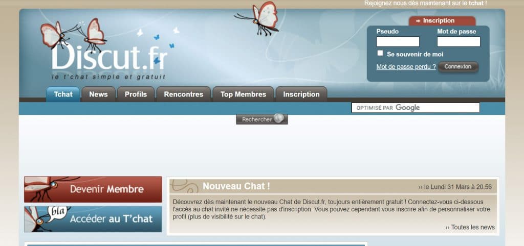 Nostalgie Tchat Gratuit