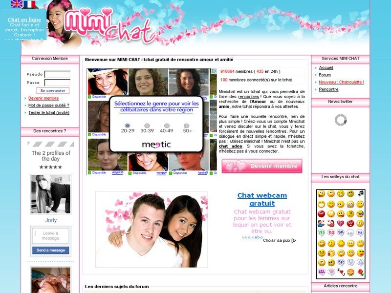 Site Tchat Amical Gratuit