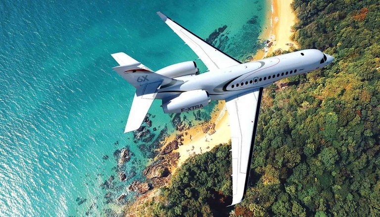 Falcon 6X: Mẫu chuyên cơ ấn tượng đến từ nước Pháp