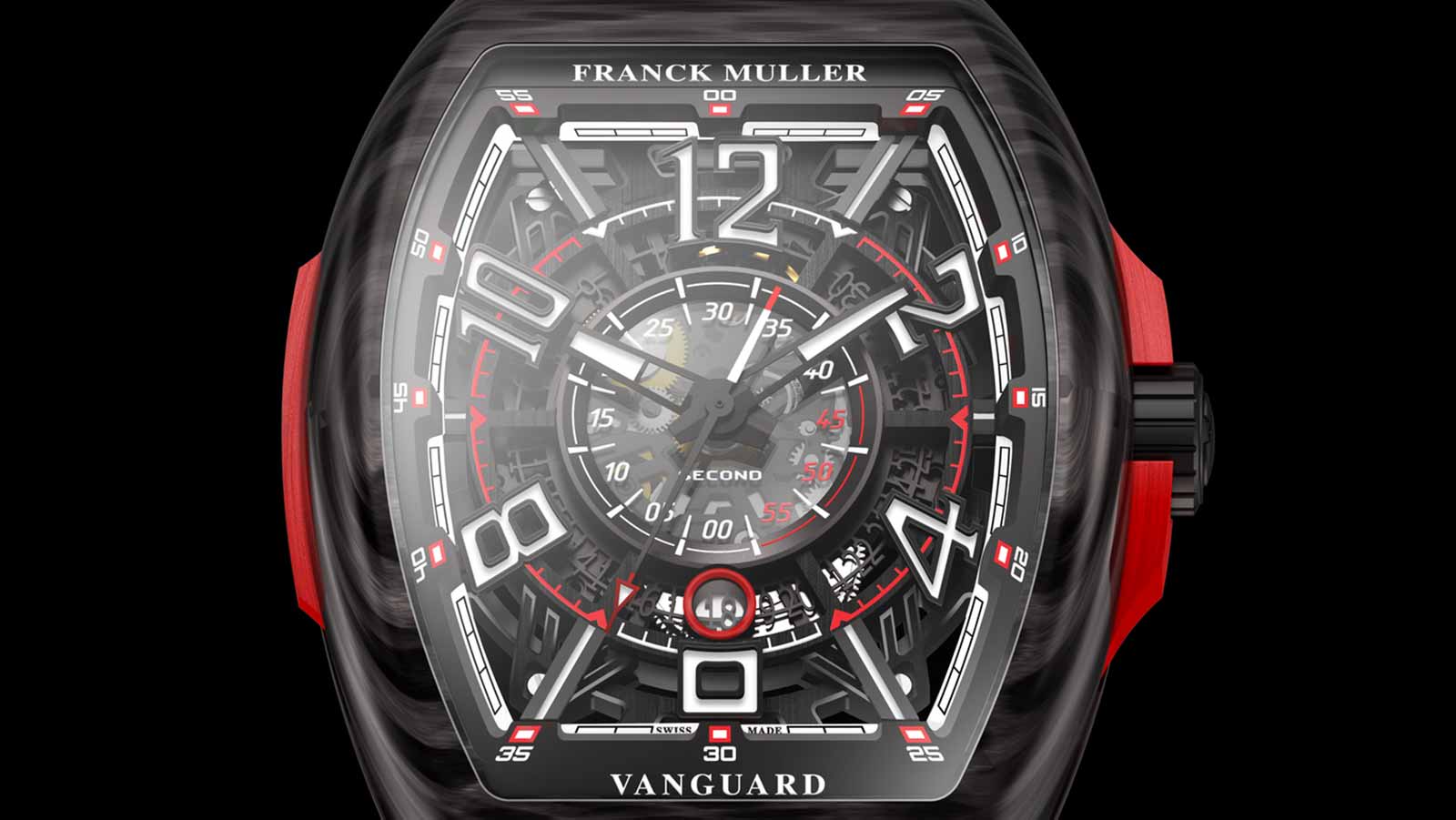 Franck Muller Vanguard Racing Skeleton – Cỗ máy chinh phục những tay đua ưa mạo hiểm