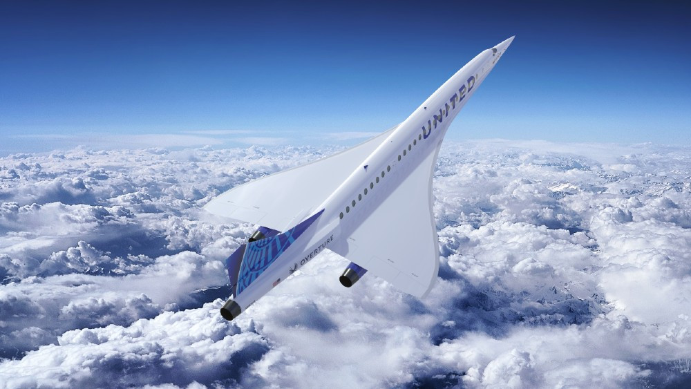 United Airlines mua 15 máy bay siêu thanh để phục vụ hành khách