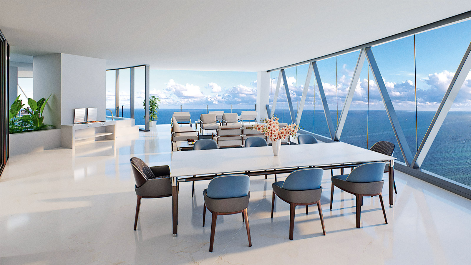 Bentley Residences Miami – không gian của những tín đồ siêu xe