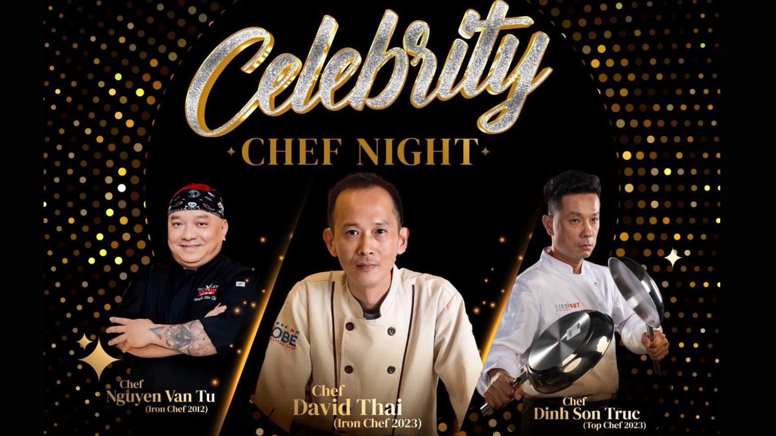 Khi Iron Chef hội ngộ Top Chef trong đêm tiệc 29/11 tại  TP.HCM