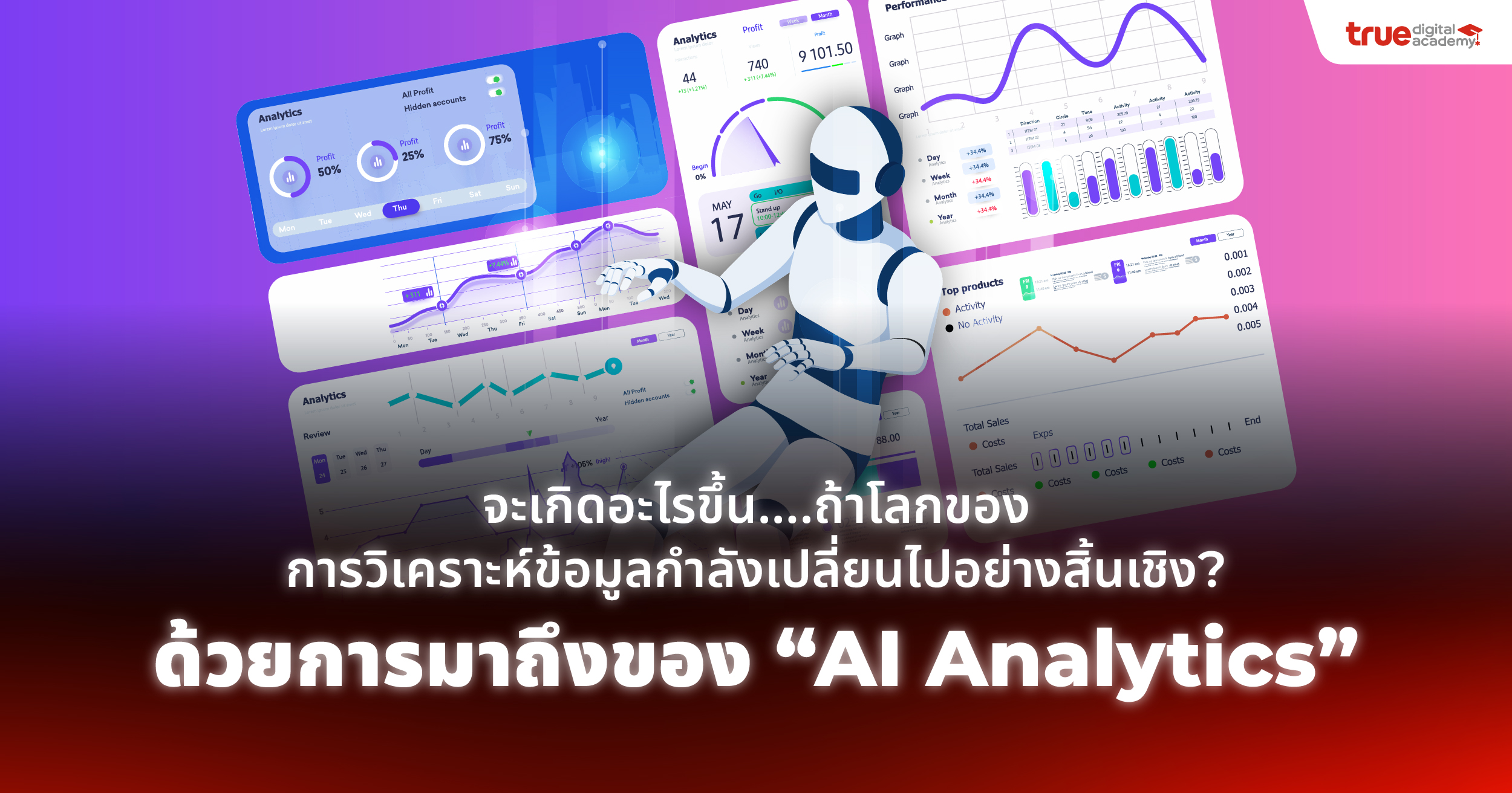 AI Analytics คืออะไร? มาตรฐานใหม่ของการตัดสินใจทางธุรกิจ - True Digital ...