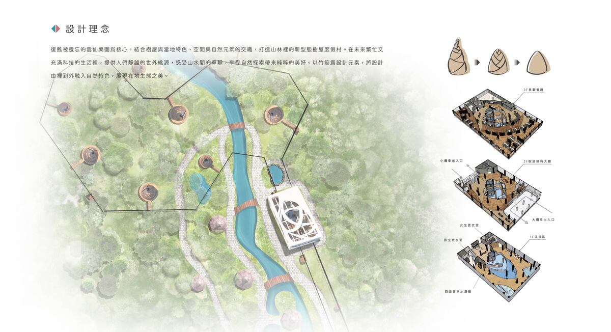 將改造雲仙樂園成新型態樹屋度假村