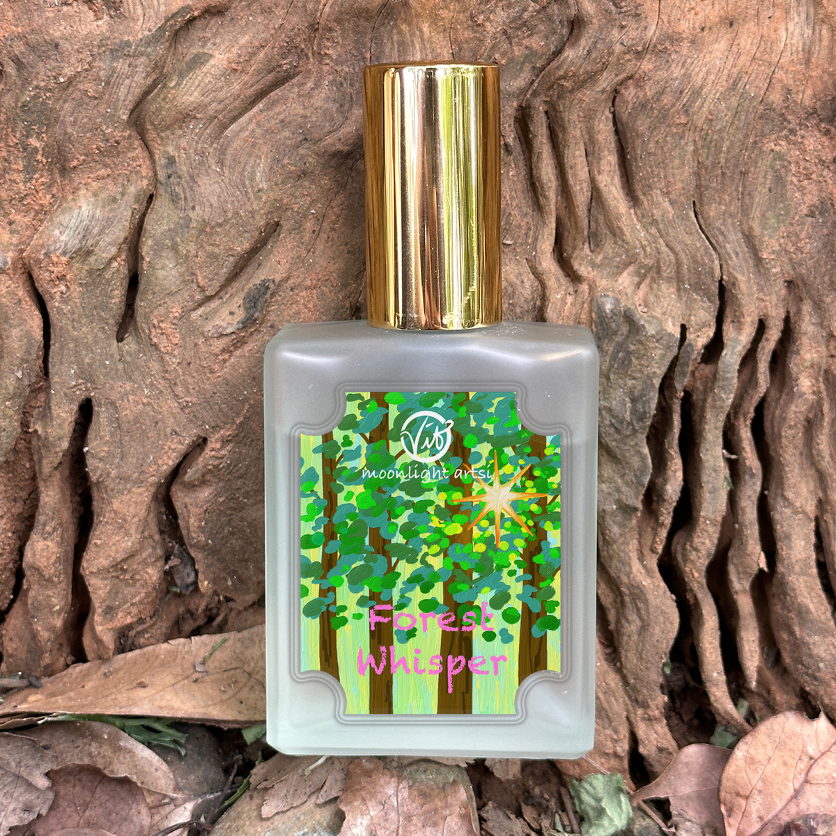 Forest Whisper is the poetry of nature, the whispers of trees, and the melodies of flowers and grasses. This perfume captures the essence of a forest breeze, rich with natural fragrances.
