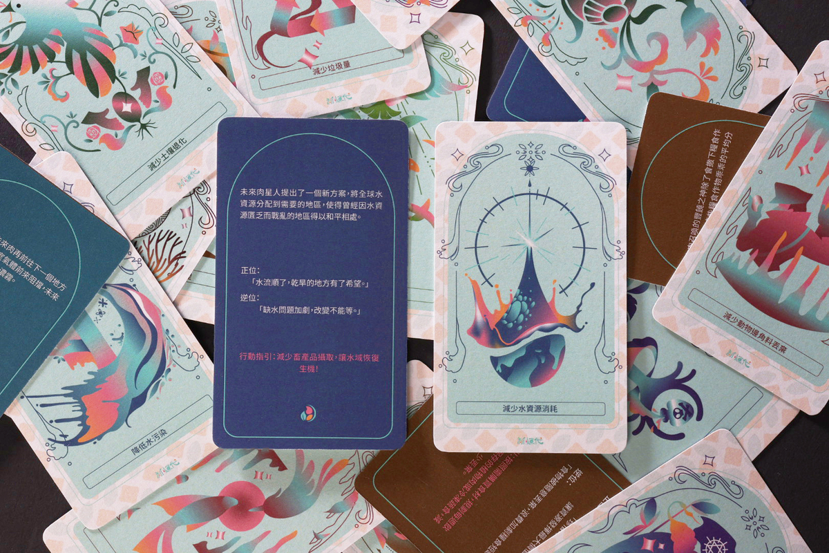卡片正背面細節