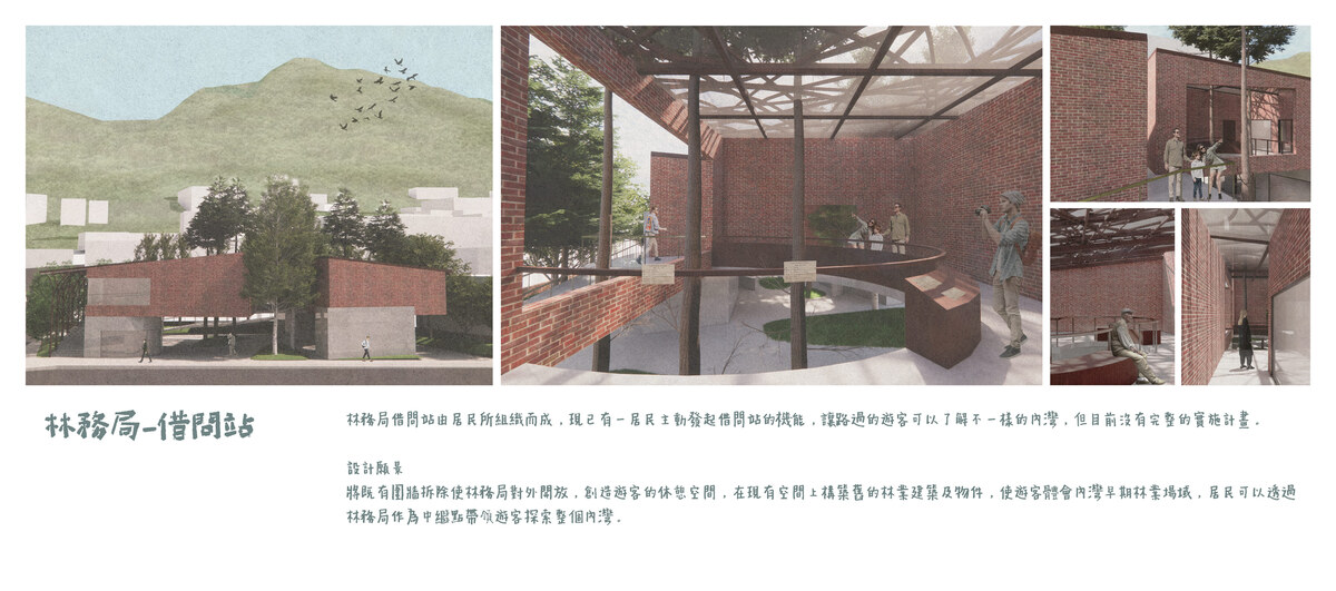 Site Two: Forestry Bureau - Traces of Industry and Reconstruction of Settlement Texture