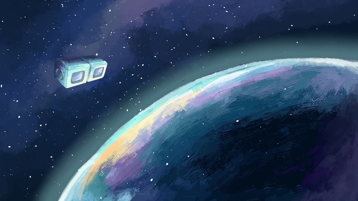 遙遠的宇宙中，故事悄然降臨
