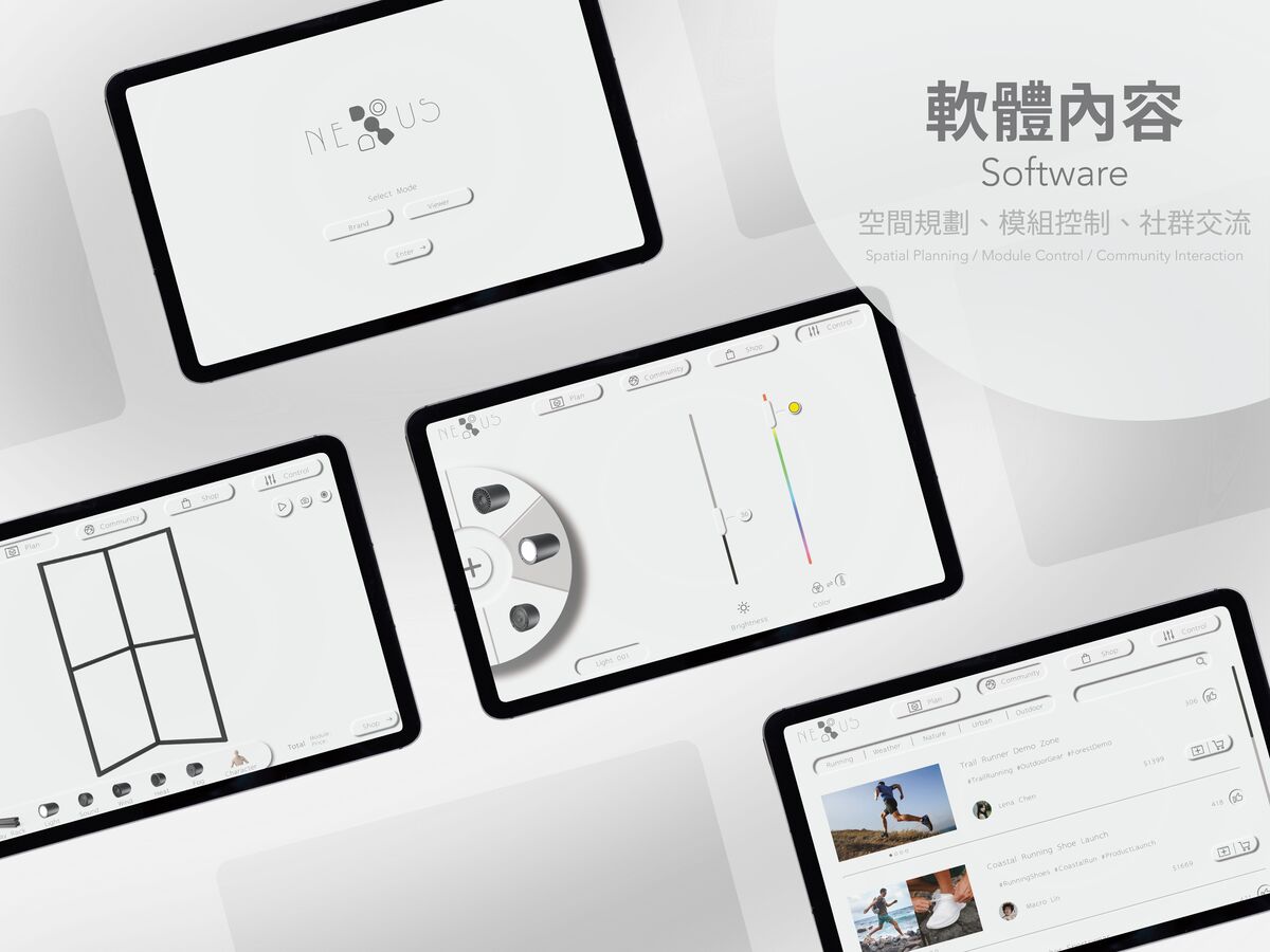 涵蓋展前模擬、展中調控與社群。