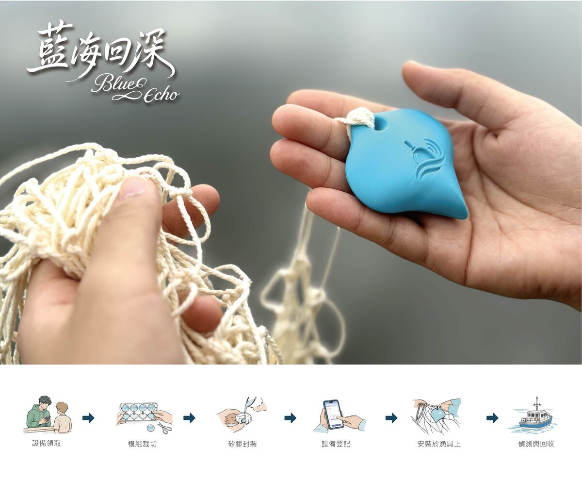以降低幽靈漁網守護海洋生態