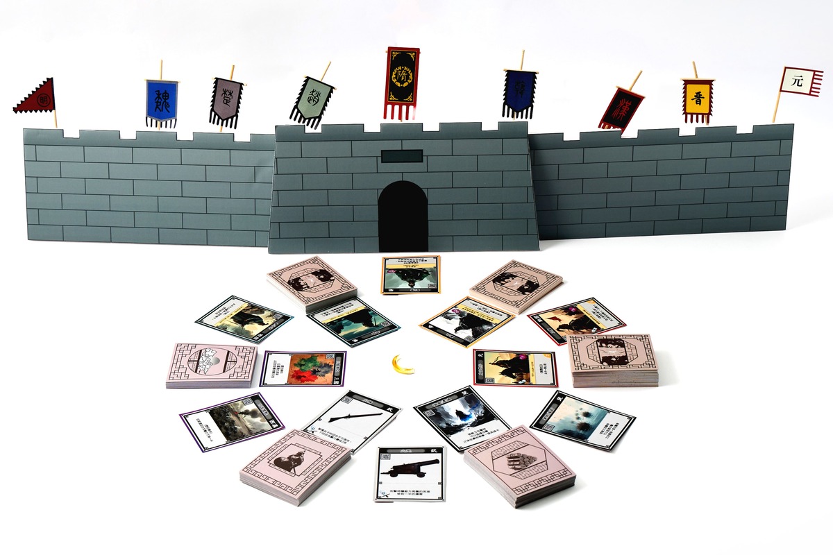 遊戲的卡片種類有六大種