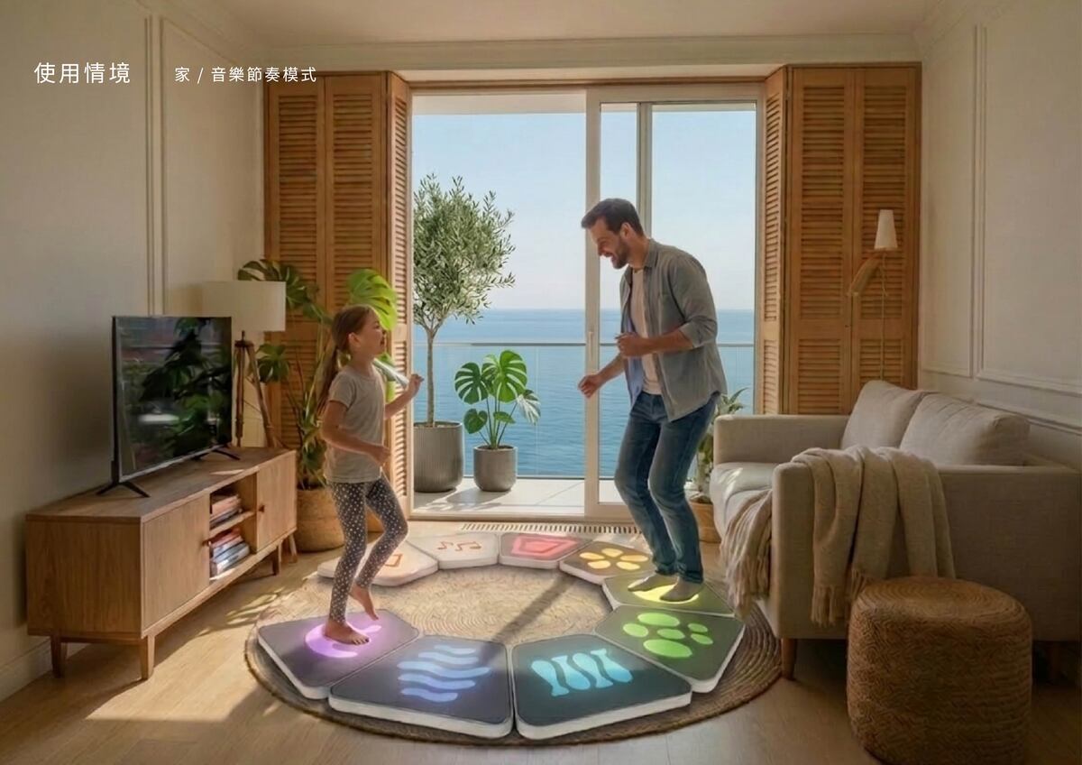使用情境 家裡 音樂節奏模式