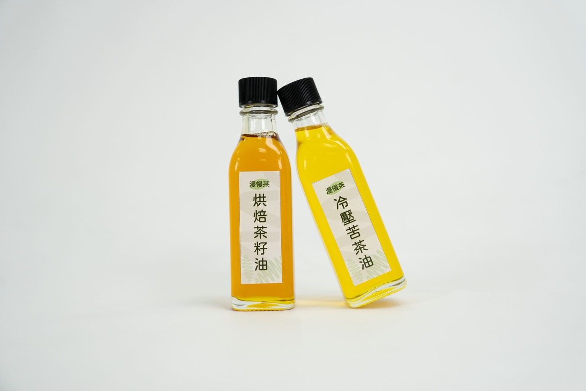 茶籽油&苦茶油：清透純淨，來自大地的金黃滋味。