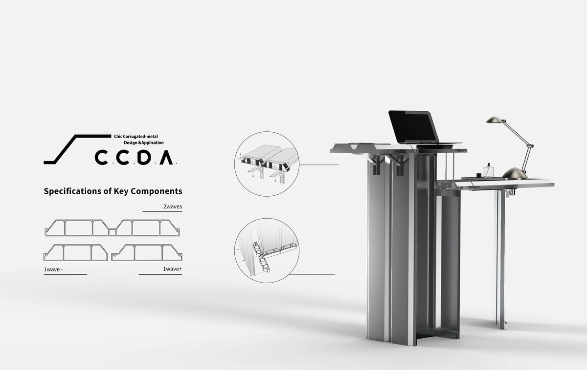 三種關鍵組件，根據組裝需求增加穩固性且降低破壞。