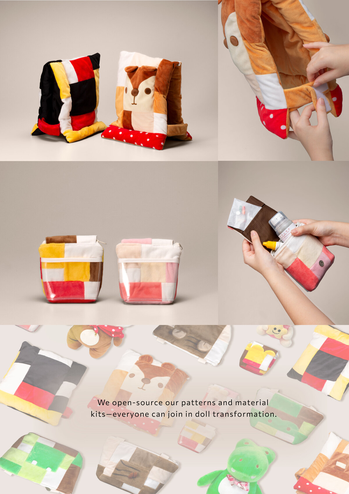 希望娃娃在新形態中繼續陪伴孩子，傳遞溫暖、關愛與環保意識。