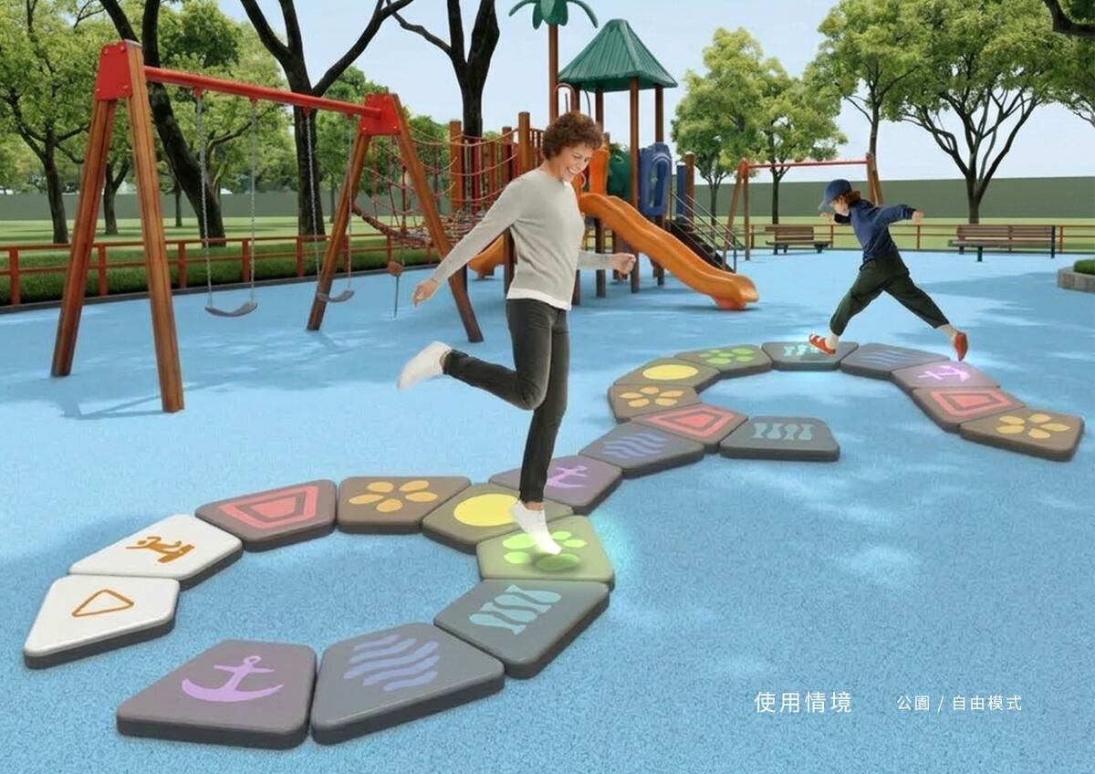 使用情境 公園 自由模式