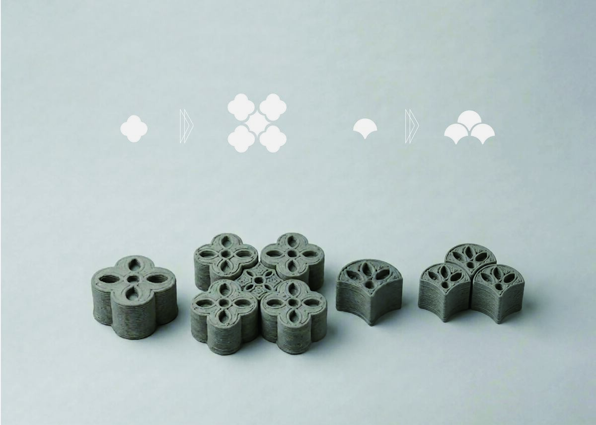 結合3D列印與模組設計，讓植物自由排列生長。