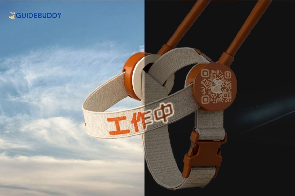 導盲鞍在夜晚會發光，提升安全