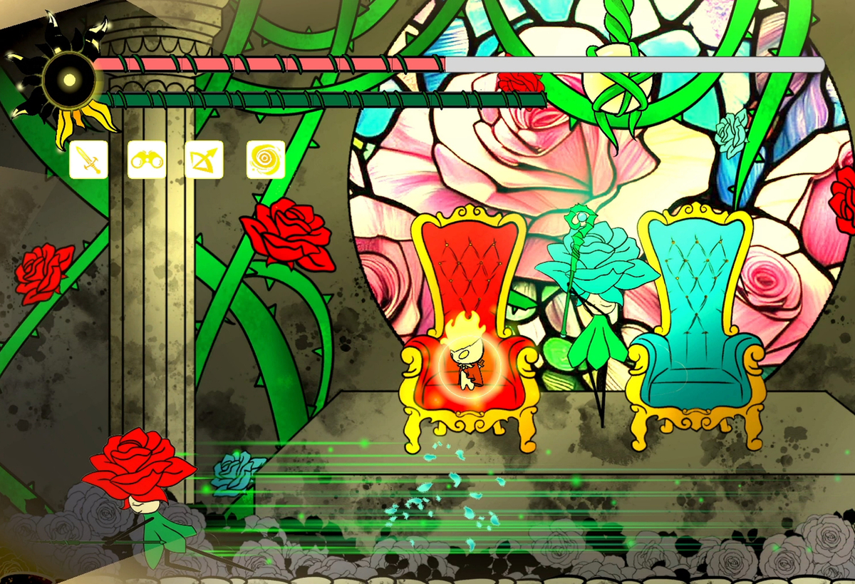 BOSS施放技能畫面