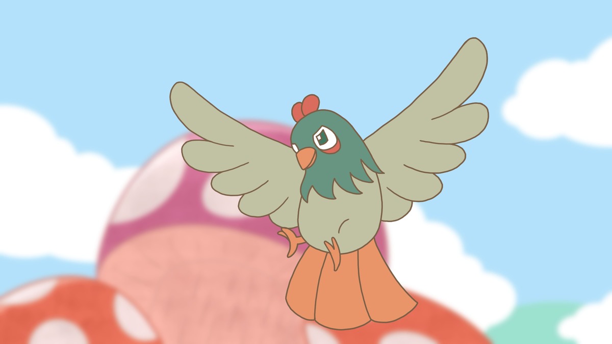 Birds use their wings to fan the wind.
