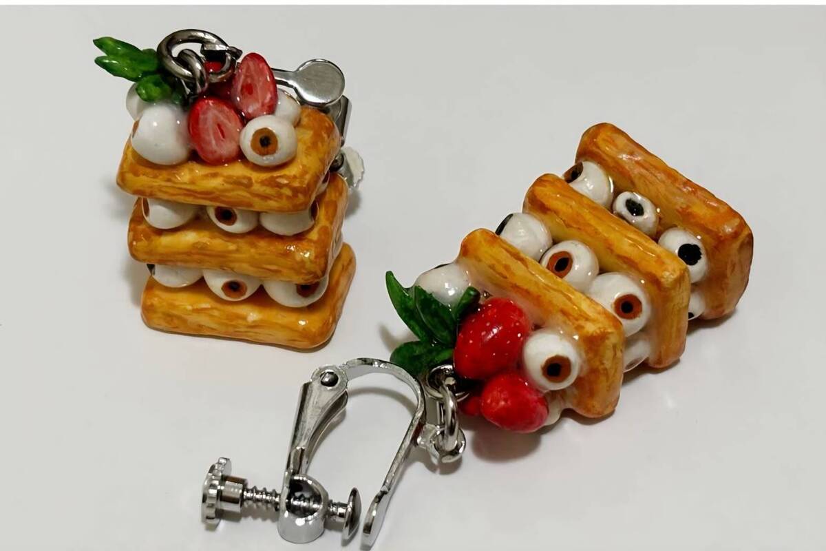 將甜點轉換成為日常飾品
