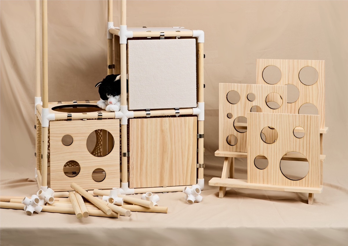 讓使用者可依空間需求靈活配置造型及功能。