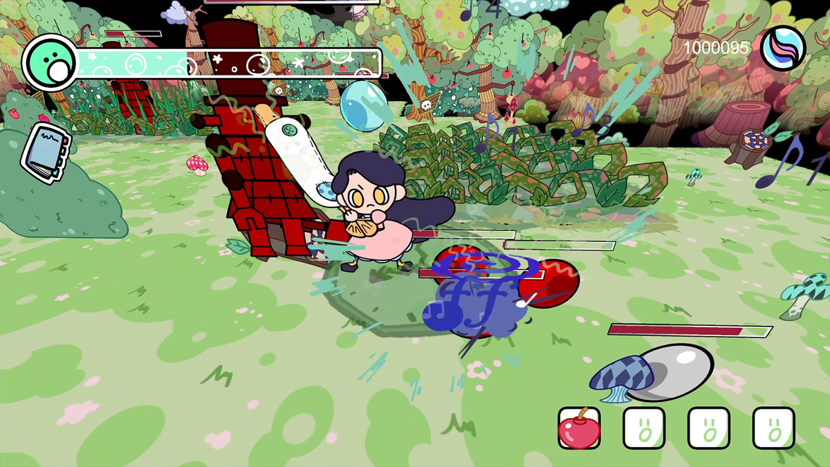 戰鬥過程畫面。