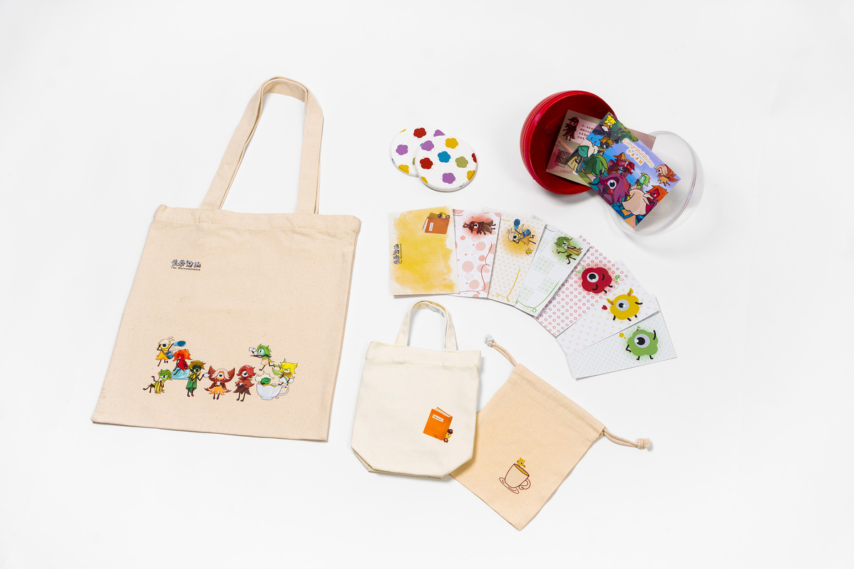 Tea Elf’s merchandise extends the warmth of its visual IP.