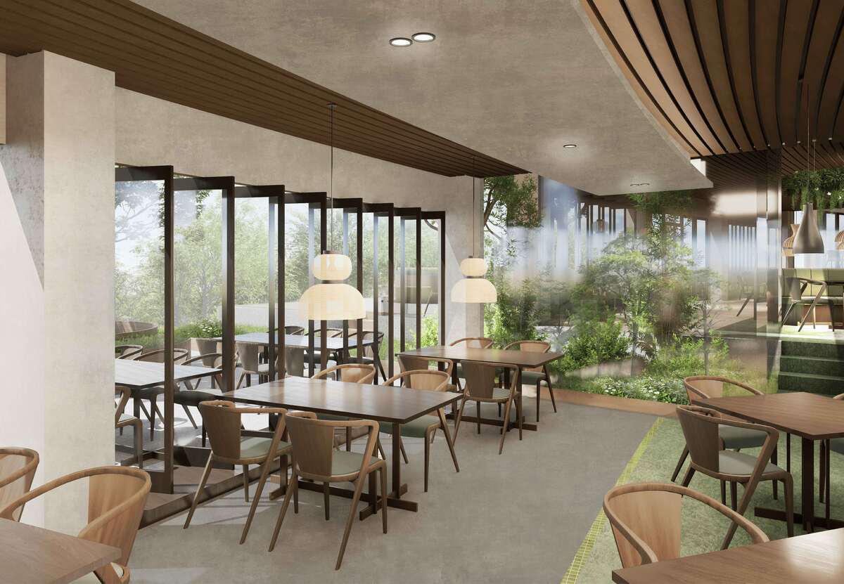 玻璃與植栽串聯空間，模糊內外界線