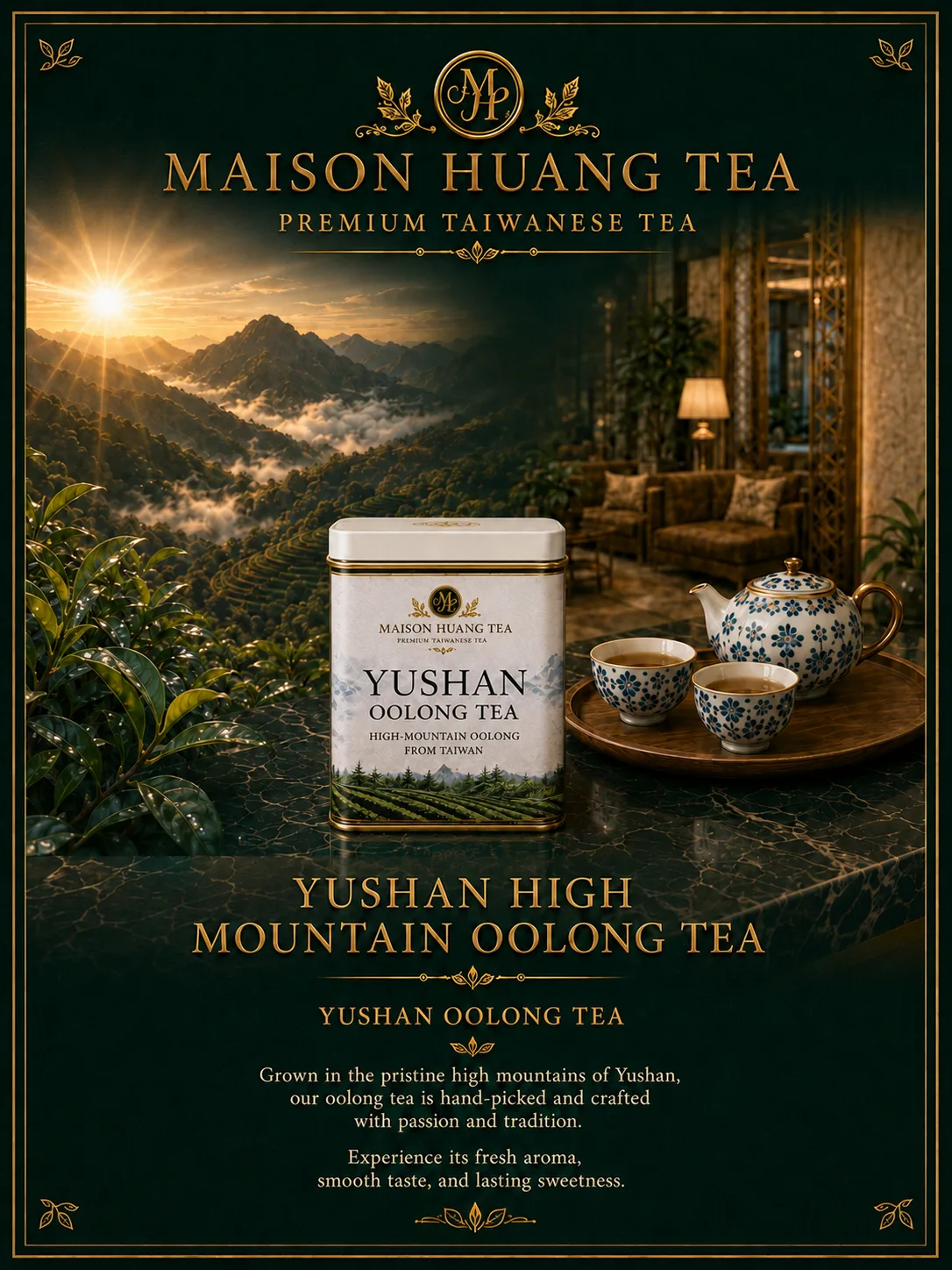 玉山烏龍 : 台灣高山茶之巔