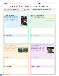 Dual Language Choice Board