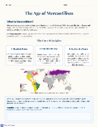 Understanding Mercantilism