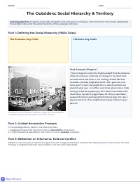 Guided Reading: Chapter 1 Character Intros and Social Conflict