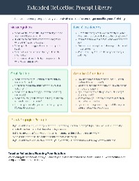 End-of-Class Reflection Prompts