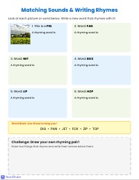 Rhyming Fun: A Word Family Adventure
