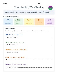 Wh-Question Reading Practice