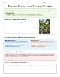 Modul Wirausaha Produk Herbal Berbasis Adiwiyata