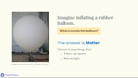 Introduction to Matter and Atoms Slides