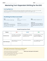 EOC Writing Strategies Guide