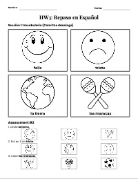 Homework #3: Repaso en Español