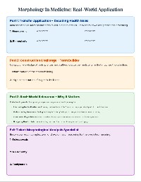 Medical Morphology Mastery