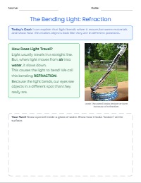 Bending Light: Discovering Refraction