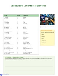 Essential French Vocabulary: Health, Feelings, Communication