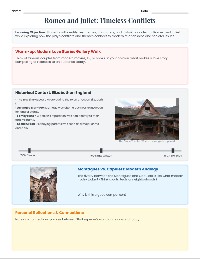 Romeo and Juliet Introduction